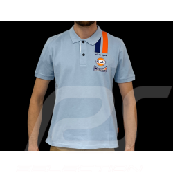 Gulf Poloshirt Racing Legend Hellblau GU252POM03-125 - Herren
