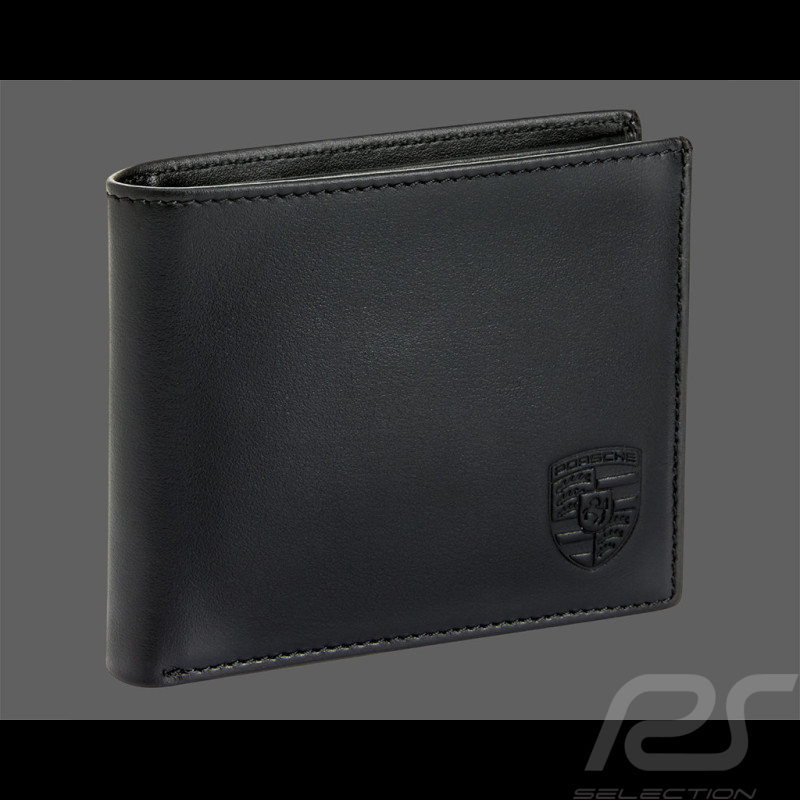 Wallet Porsche Men's Card Holder Black Leather WAP0300200TGBH