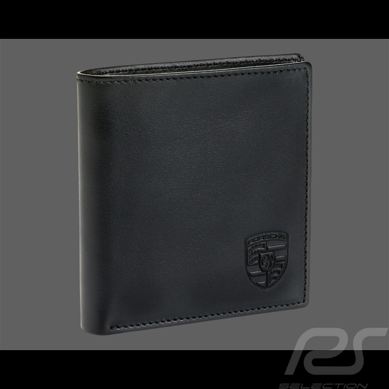 Portefeuille Porsche Porte-cartes Avec Pince Cuir Noir WAP0300300TKEG