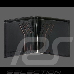 Wallet Porsche Card Holder With Clip Black Leather WAP0300300TKEG