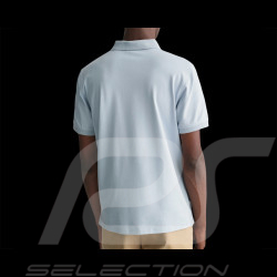 Polo Gant Contrast Bleu Ciel - Homme 2062026-402