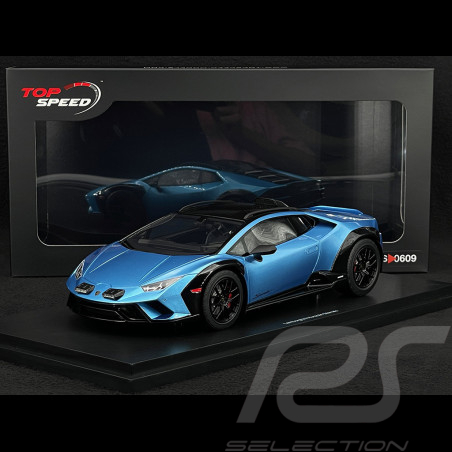 Lamborghini Huracan Sterrato 2024 Bleu Aegir 1/18 Top Speed TS0609