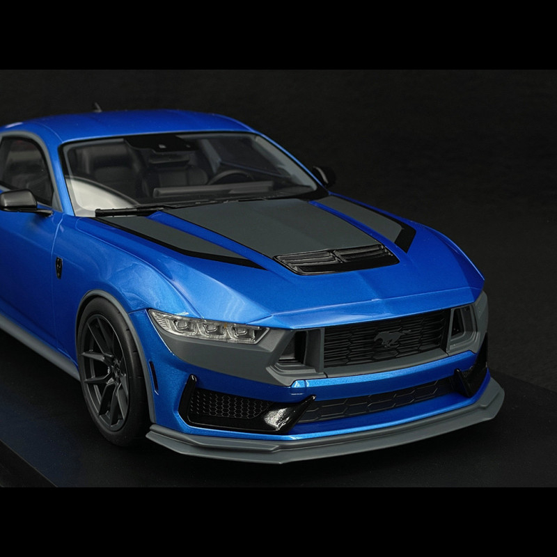 Miniature TSM Model 1/43 - Ford Mustang Dark Horse 2024 - Bleu Grabber