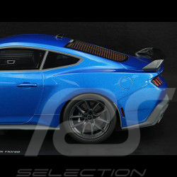 Ford Mustang Dark Horse 2024 Bleu Grabber 1/18 Top Speed TS0552