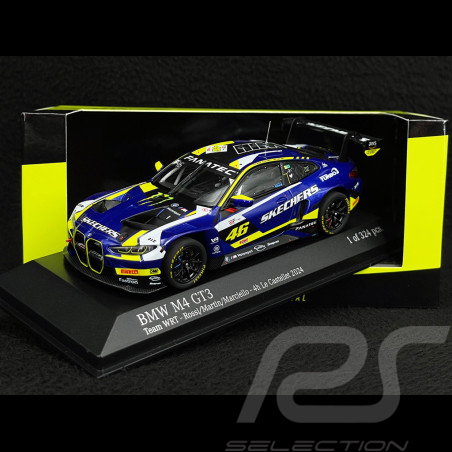 BMW M4 GT3 n° 46 4ème 4h Le Castellet 2024 1/43 Minichamps 410242346