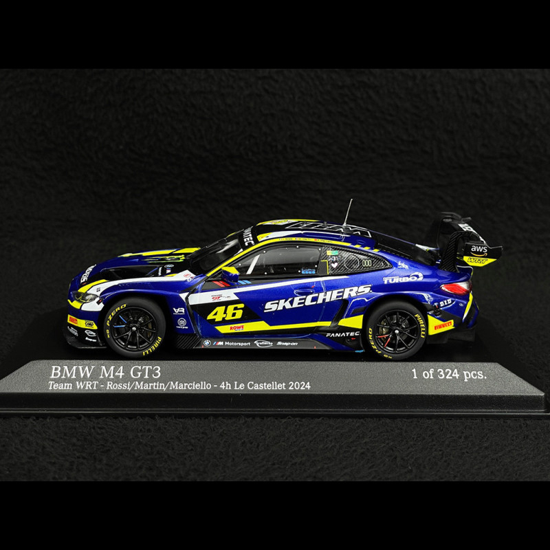 Modèle Réduit Bmw - 4-series M4 Gt3 Team Wrt N 46 4h Le Castellet 2024 Valentino Rossi Maxime Martin Raffaele Marciello