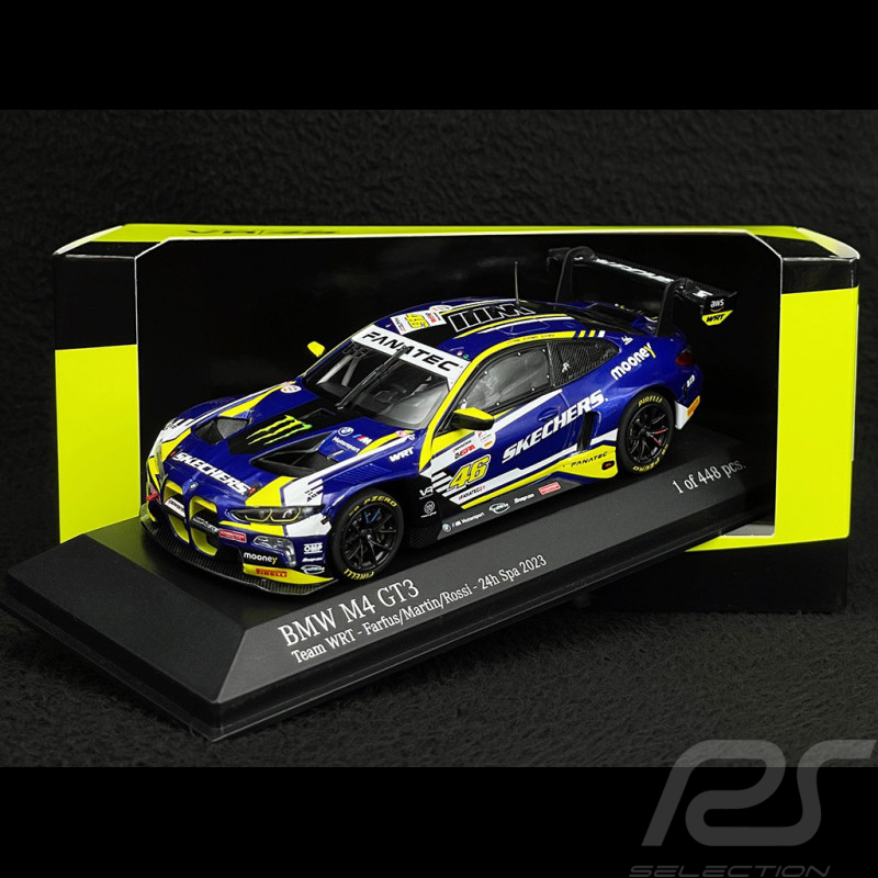 BMW M4 GT3 n° 46 6th 24h Spa Francorchamps 2023 1/43 Minichamps 410232646