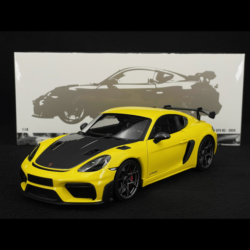 Porsche 718 Cayman GT4 RS 2024 Weissach Package Racing Yellow 1/18