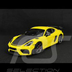 Porsche 718 Cayman GT4 RS 2024 Pack Weissach Jaune Racing 1/18 Minichamps 110062124