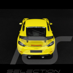 Porsche 718 Cayman GT4 RS 2024 Pack Weissach Jaune Racing 1/18 Minichamps 110062124