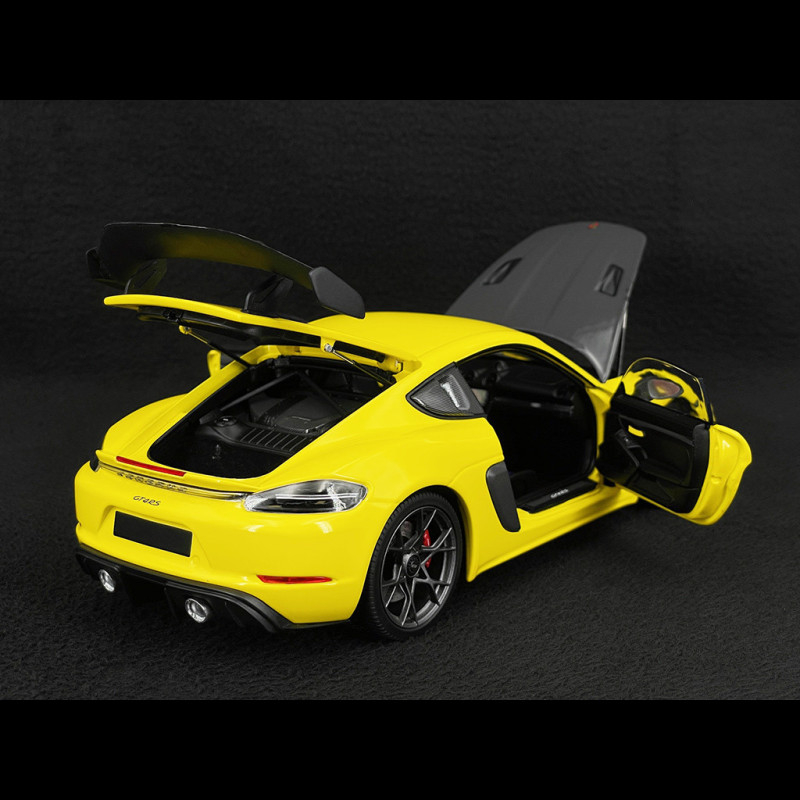 Porsche 718 Cayman GT4 RS 2024 Weissach Package Racing Yellow 1/18