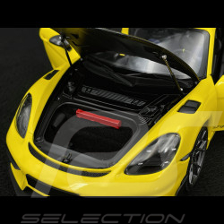 Porsche 718 Cayman GT4 RS 2024 Pack Weissach Jaune Racing 1/18 Minichamps 110062124