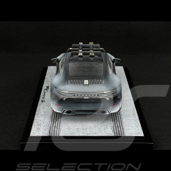 Porsche 911 Carrera S Type 992.2 2024 Black with Porsche Skis 1/18 Spark WAP0210230T911