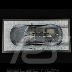 Porsche 911 Carrera S Type 992.2 2024 Noir avec Skis Porsche 1/18 Spark WAP0210230T911