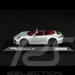 Porsche 911 Carrera S Cabriolet Typ 992.2 2024 GT Silber Metallic 1/43 Minichamps WAP0200220T911
