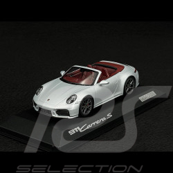 Porsche 911 Carrera S Cabriolet Typ 992.2 2024 GT Silber Metallic 1/43 Minichamps WAP0200220T911