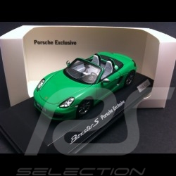 Porsche Boxster S 981 2013 vert 1/43 Spark WAX20130021