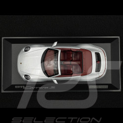 Porsche 911 Carrera S Cabriolet Type 992.2 2024 GT Silver Metallic 1/43 Minichamps WAP0200220T911