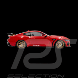 Ford Shelby Mustang Super Snake 2025 Race Red 1/18 Solido S1813801