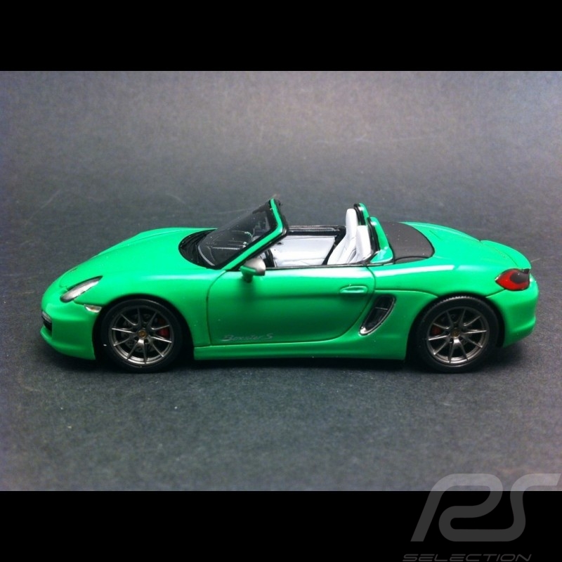 Porsche Boxster S 981 2013 vert 1/43 Spark WAX20130021