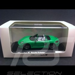 Porsche Boxster S 981 2013 vert 1/43 Spark WAX20130021