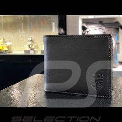 Geldbörse Porsche Herren Kartenetui Schwarzes Leder WAP0300200TGBH