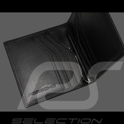 Portefeuille Porsche Porte-cartes Avec Pince Cuir Noir WAP0300300TKEG