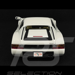 Ferrari Testarossa Monospecchio 1984 Weiß + Sunny Und Rico Figuren Miami Vice 1/12 KK Scale