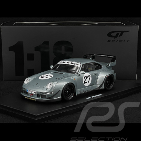 Porsche 911 RWB Typ 993 Liberty Walk n° 27 Yuiitsumuni 2024 Silver 1/18 GT Spirit GT522