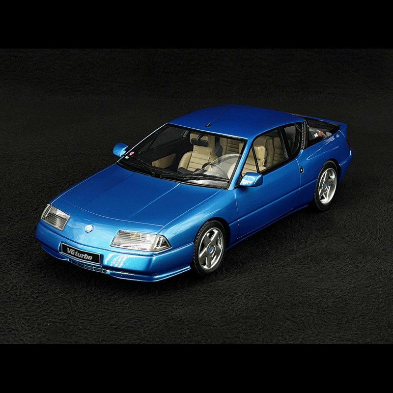 Alpine GTA V6 Turbo 1990 Alpine Blue Metallic 1/18 Ottomobile OT1146
