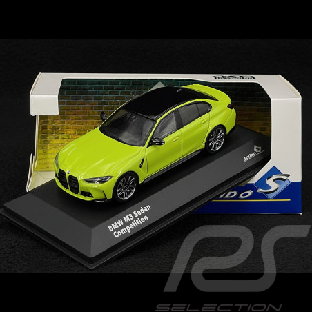 BMW M3 G80 Competition Sedan 2023 Jaune São Paulo 1/43 Solido S4315303