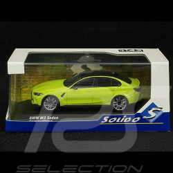 BMW M3 G80 Competition Sedan 2023 Jaune São Paulo 1/43 Solido S4315303