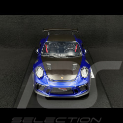 Porsche 911 GT3 RS Type 991.2 2018 Weissach Package Gentian Blue 1/18 GT Spirit GT526