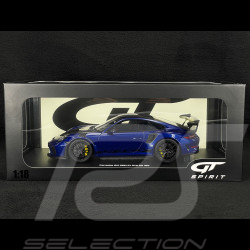 Porsche 911 GT3 RS Typ 991.2 2018 Weissach Package Enzianblau 1/18 GT Spirit GT526