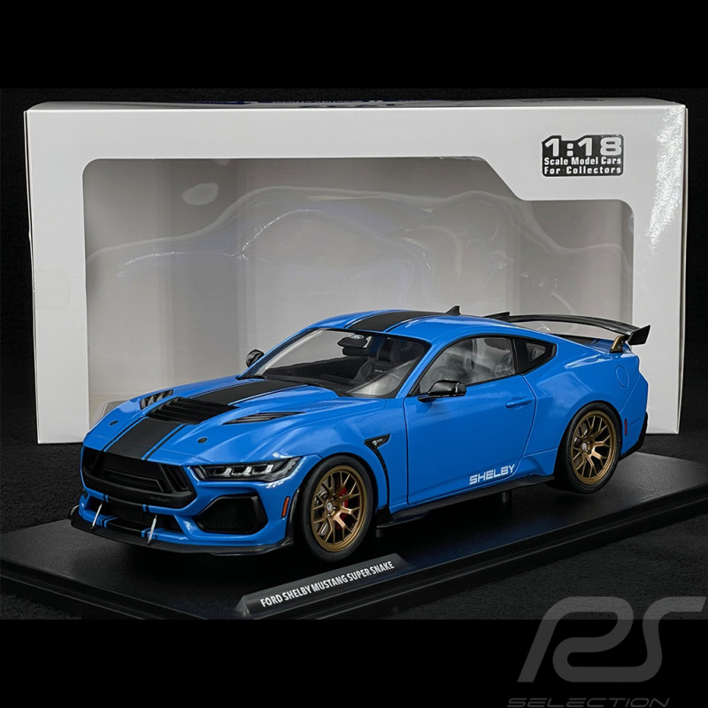 Ford Shelby Mustang Super Snake 2025 Bleu Grabber Métallisé 1/18 Solido S1813802