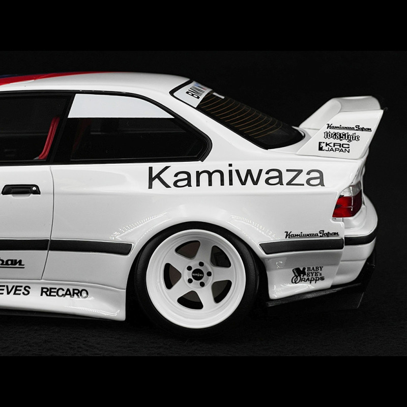 BMW E36 Khyzyl Saleem - Modèle Ottomobile 1/18 - Blanche - Édition 2022 - Neuf