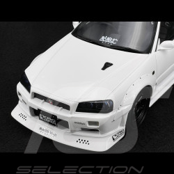 Nissan Skyline GT-R R34 KRC Body Kit 2024 Blanc Perle QX1 1/18 Ottomobile OT1135
