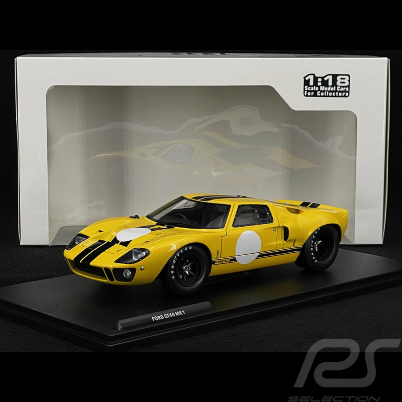Ford GT40 MK1 1968 Jaune / Noir 1/18 Solido S1803011