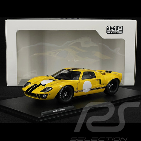 Ford GT40 MK1 1968 Yellow / Black 1/18 Solido S1803011