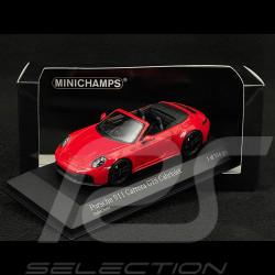 Porsche 911 Type 992.2 Carrera GTS Cabriolet 2024 Indischrot 1/18 Minichamps 410064130