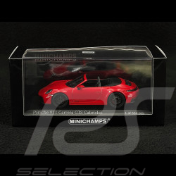 Porsche 911 Type 992.2 Carrera GTS Cabriolet 2024 Rouge Indien 1/18 Minichamps 410064130