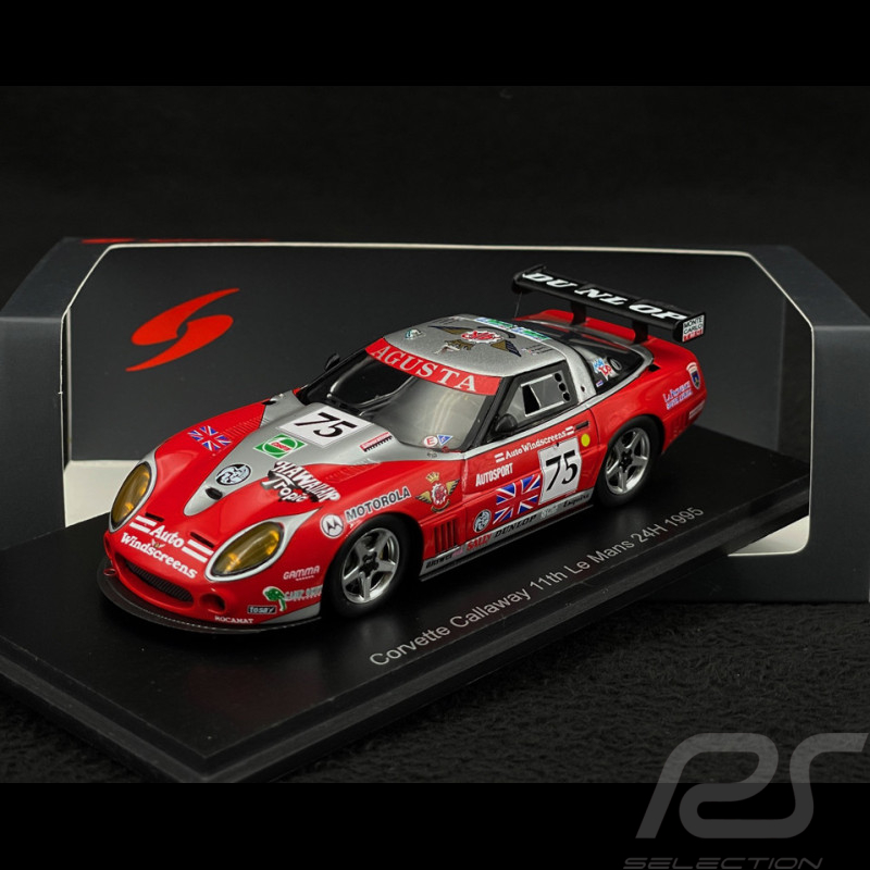Chevrolet Corvette Callaway n° 75 24h Le Mans 1995 1/43 Spark S4381