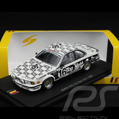 BMW 635 Csi n° 16 24h Spa Francorchamps 1986 1/43 Spark SB666