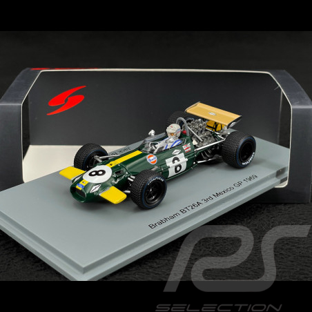 Brabham BT26A n° 8 3rd Mexican GP 1969 F1 1/43 Spark S8323