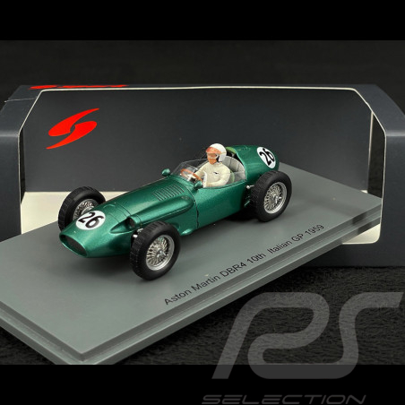 Aston Martin DBR4 n° 26 10th Italian GP 1959 1/43 Spark S8138