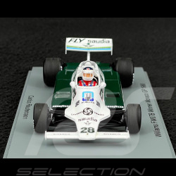 Carlos Reutemann Williams FW07B n° 28 Winner Monaco GP 1980 F1 1/43 Spark S6993
