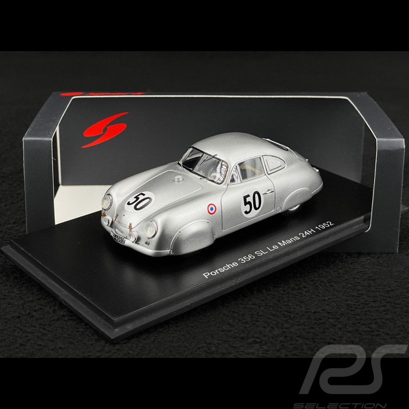 Porsche 356 SL n° 50 11. 24h Le Mans 1952 1/43 Spark S9701