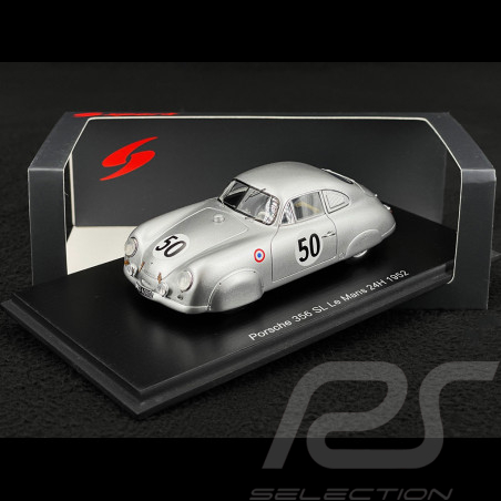 Porsche 356 SL n° 50 11. 24h Le Mans 1952 1/43 Spark S9701