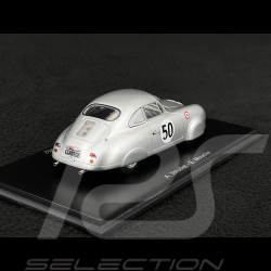 Porsche 356 SL n° 50 11th 24h Le Mans 1952 1/43 Spark S9701