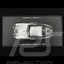 Porsche 356 SL n° 50 11th 24h Le Mans 1952 1/43 Spark S9701
